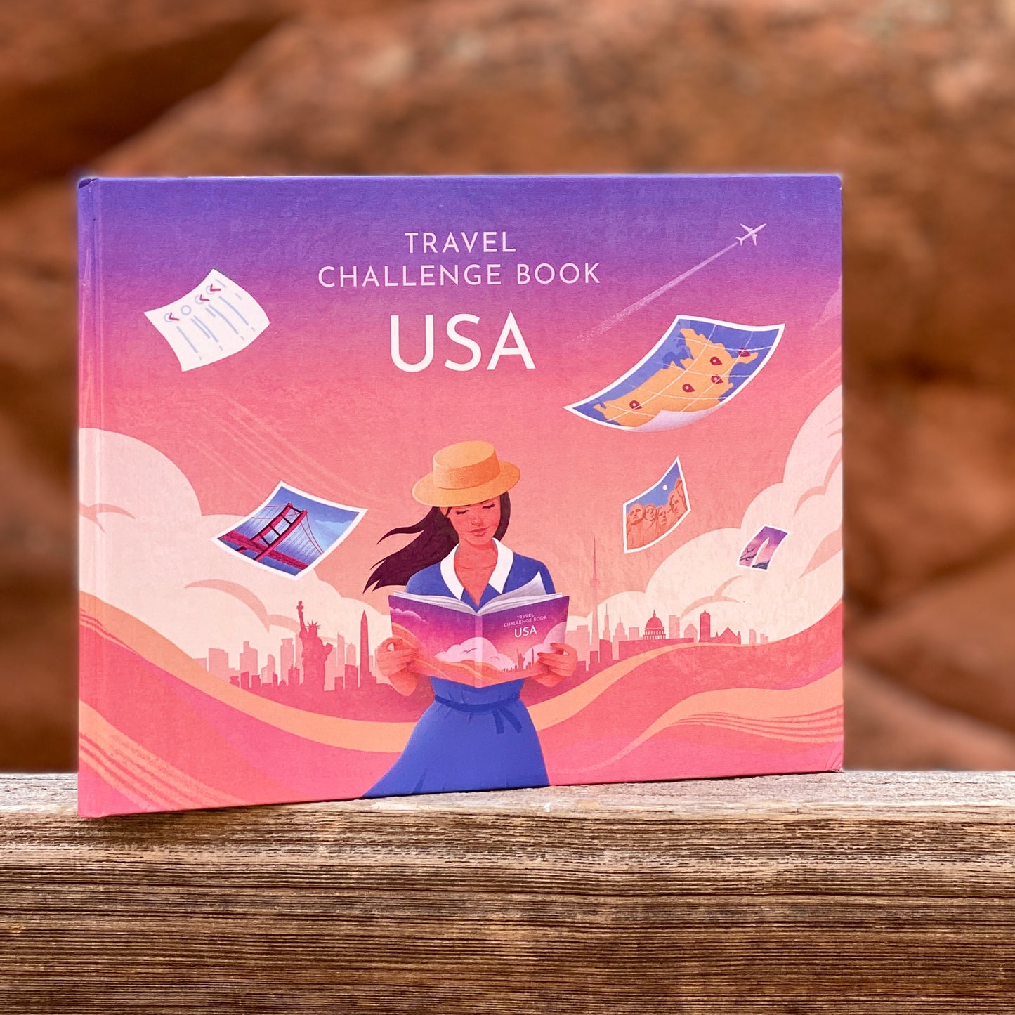 Travel Challenge Book: USA