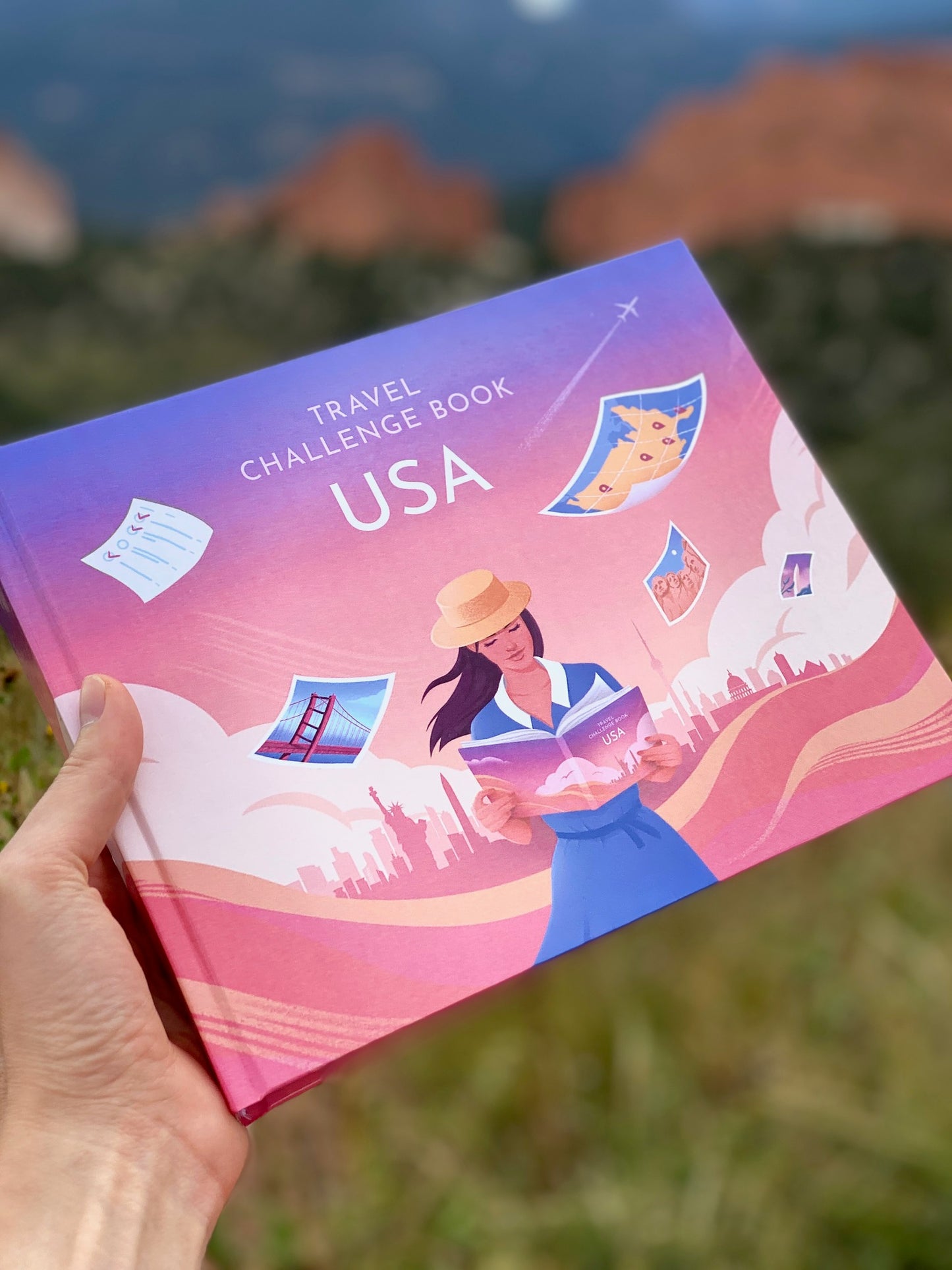 Travel Challenge Book: USA